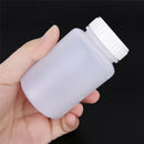 100ml clear plastic cylinder shaped chemical storage reagent sample bottle  JR