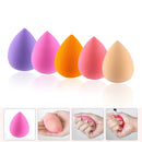 5 PCS Drop Gourd Sponge Powder Puff Flawless Foundation Beauty Makeup Blender A