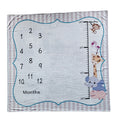 Infant Baby Photography Prop Blanket Mat Newborn Milestone Backdrop Cloth
