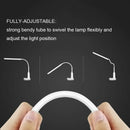 5W 24 Leds Eye Protect Clamp Clip Light Table Lamp Stepless Dimmable Bendab V3H8