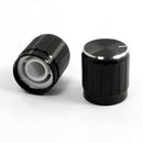 Excellent 10 Volume Potentiometer Control Rotary Knobs Black for 6mm AU