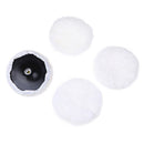 5pcs wool pad set for polishing and curing of automobile pai_