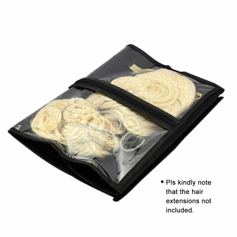 Portable storage bag dust-proof Durable Polyester zipper suit bag wig hanger bag