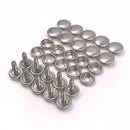 62 Pcs Stainless Steel Canvas to Screw Press Stud Snap Kit Boat Cover New