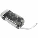 3 LED Dynamo Wind Up Flashlight Torch Light Hand Press Camping grey B7V1