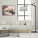 Hand Painted Picture Frameless DIY Garden Path Painting By Numbers Craft