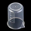 Set of 4 Measuring Cup Labs Plastic Graduated Beakers 50ml 150ml 250ml 500m E9S5