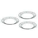 3x 35cm Metal Wire Wreath Frame Rings Form Flowers/Memorial DIY Crafts