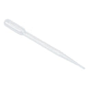 100 Pcs Clear White Plastic 7.1" Long Liquid Dropper Pasteur Pipette 3ml