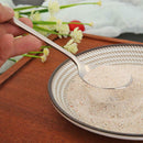 Stainless Steel Dinner Soup Spoon Student Outdoor Picnic Tableware (Sliver) A