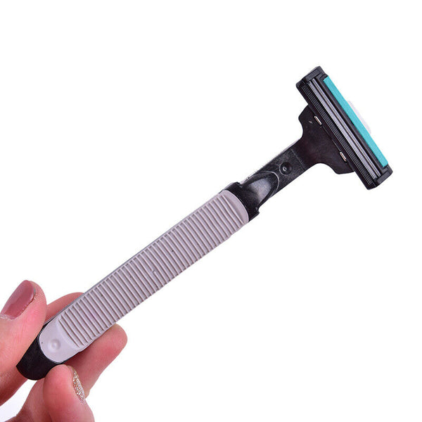 30PCS 2layers Skin Care Manual Stainless Steel Shaving Blade&1pc Shaver R Kw