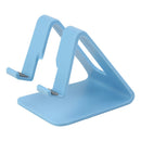 Universal Plastic Desktop Holder Tablet Mobile Phone Stand Bracket (Blue) A