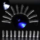 Dual-use UV Ultra Violet LED Flashlight Blacklight Light Inspection  Torches LJ