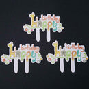 8pcs/Lot Children Kids Happy Birthday Party Cupcake Toppers Cake Bake Decor