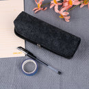 Fashion felt pencil case travel portable cosmeticbag stationery school officeâ„–[