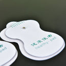 10pcs white electrode patch pads for digital  machine massager tools   JSME