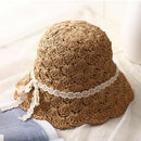 New Handmade Girls Beach Hats Hats For Girl Parent-Child Sun Hats Summer St