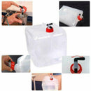 10L Foldable Water Container Storage Carrier Bag Camping Outdoor Picnic E6O6