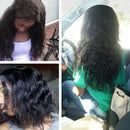 Front Human Hair Wigs For Black Women Remy Peruvian Deep Curly Human Hair L