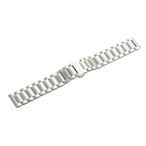 Stainless Steel Wristband with Butterfly Closure for HUAWEI Watch Sliver