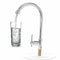 1/2" Kitchen Connect Basin Faucet Gooseneck Single Cold Water Tap Chrome Plated