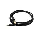 Audio Cable 5 FT Stereo 3.5mm Male to 1/4" 6.35mm Male for iPod, Amplifier