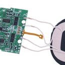 1Pc 10W Qi fast charging wireless charger PCBA circuit board with dual 2 coi.AU
