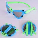 Creative Foldable Cute ladybug Sunglasses Goggles For Baby Boys New Kids Gi C1A5