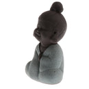 Lovely Little Buddha Statue Monk Kung Fu Tea Pet Statuette Home Ornament