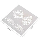 Plastic Printing Coffee Cake Stencils Template Buttercream DIY Spray Mold