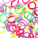 10x Cartoon Candy Color Hair Band Headwear kids Girl Hair Accessoriess Gift JR