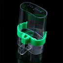Acrylic Bird Feeder Automatic & Water Feeder Cage Parrot Cockatiel Canary