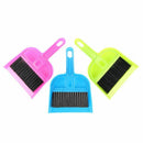Car Keyboard Cleaning Whisk Broom Dustpan Set 3 Pcs Assorted Color M7A2
