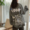 Casual Canvas Shoulder Bag Women Animal Pattern Crossbody Handbag (1 Zebra)