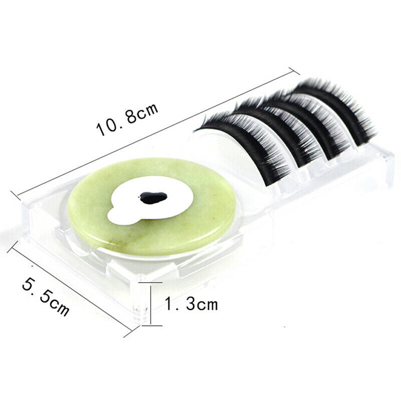 2in1 Glue Pallet Lash Holder Pad For Individual Eyelash Extensions Acrylic To JR