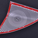 Pair Inner Door Speaker Edge Cover Trim fit for Mercedes Benz C Class W205 2015