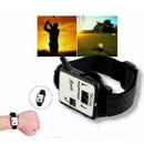 Mini wristband golf watch scoring game score goalkeeper putter goal score M D3S9
