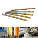 50pc Metal Drill Bit Set HSS Metric Twist Drills 1mm-3mm Drill Bits