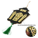 Wooden Eid Mubarak Pendant Muslim Ramadan Party Home Wall Hanging Ornament Decor
