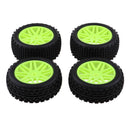 4x 1:10 RC Car Tires Tyre for HSP   Axial SCX10 RC4WD D90 CC01