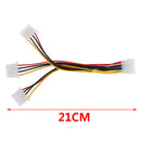 4 Pin IDE 1-to-3 IDE Female Power Supply Splitter Exentsion  Adapter Cable BHTO