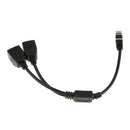 RJ45 Splitter Extension Ethernet Connector