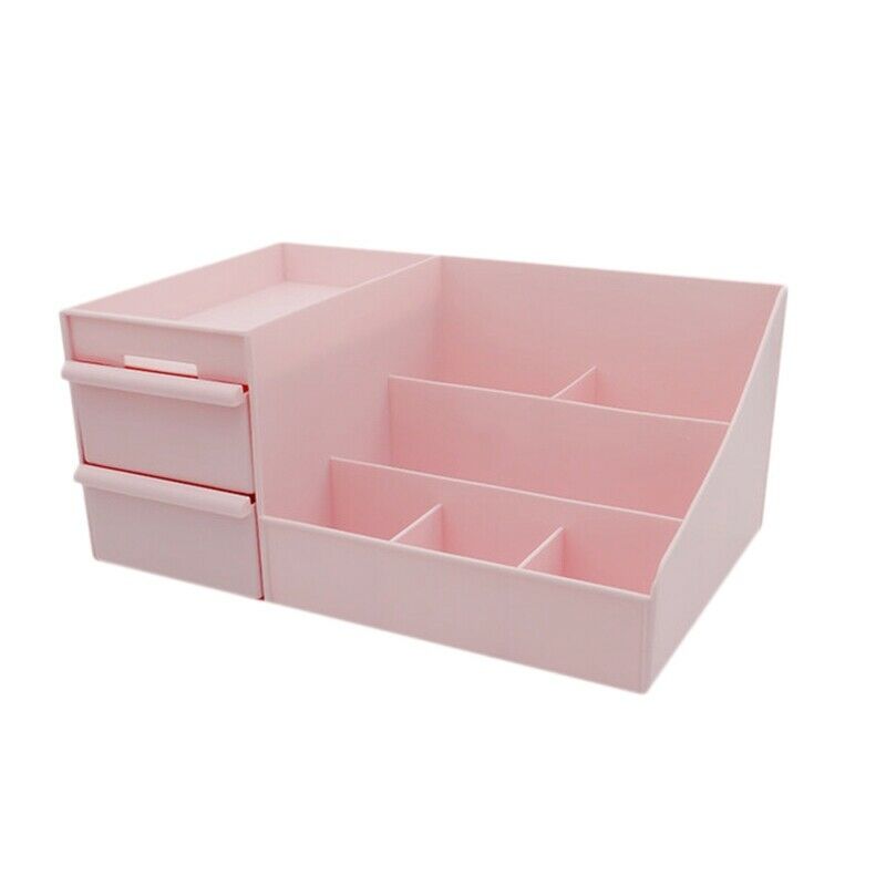 Cosmetic Storage Box Drawer Desktop Plastic Makeup Dressing Table Skin Care X3Z6