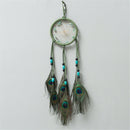 Retro Peafowl Feather Dream Catcher Car Pendant Home Wall Hanging Decor