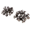 40 Sets Chicago Screws 8mm   Spot Leather Nail Rivet Button Studs