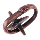 Star Ring Puzzle Classic Metal Brain Teaser IQ Test Toys Mind Game Toys