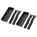 2Pcs 1:10 RC Car Rock Crawler Battery Box Holder Case for TRX4 Axial Parts