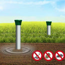 Outdoor Lawn Mole Repellent Ultrasonic Electronic Rat Pest Control Repeller
