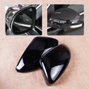 2x Rearview Wing Mirror Cover Cap L&R fit for VW Golf MK6 Touran 5K0857537 Hf