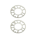 2Pcs Aluminum Alloy 4 And 5 Lug 8Mm Thickness Wheel Spacer Gasket For Unive P2B8